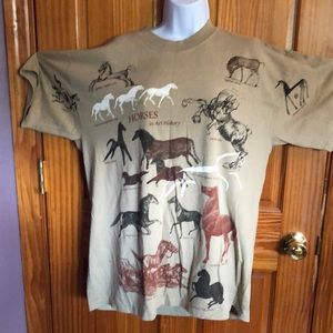 Horses in Art History T Shirt